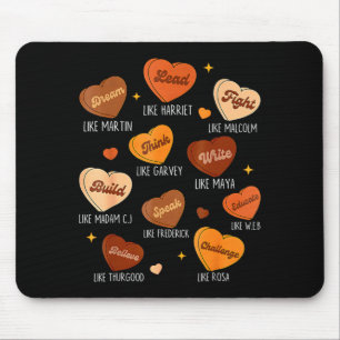 Mousepad mês da história negra martin mulheres africanas ho