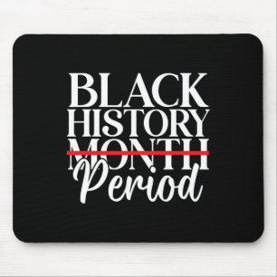 Mousepad Mês da História Negra Período Mulheres Afro-Americ