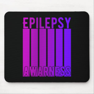Mousepad Mês De Consciência Da Epilepsia Em Novembro Vestim