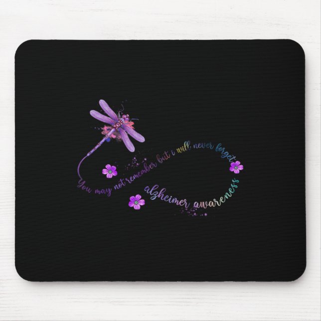 Mousepad Mês de Conscientização Heimerheimer 2022 Libélula  (Frente)