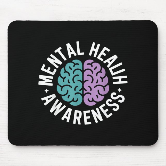Mousepad Mês de Conscientização Setembro Conscientização Me (Frente)
