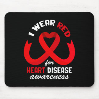 Mousepad Mês de Conscientização sobre Doenças Cardíacas Eu 