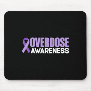 Mousepad Mês de Conscientização sobre Overdose 2022 Fita do