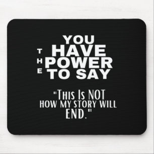 Mousepad Mês de Conscientização sobre Recuperação de Depend