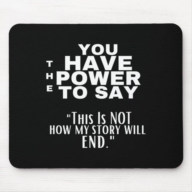 Mousepad Mês de Conscientização sobre Recuperação de Depend (Frente)