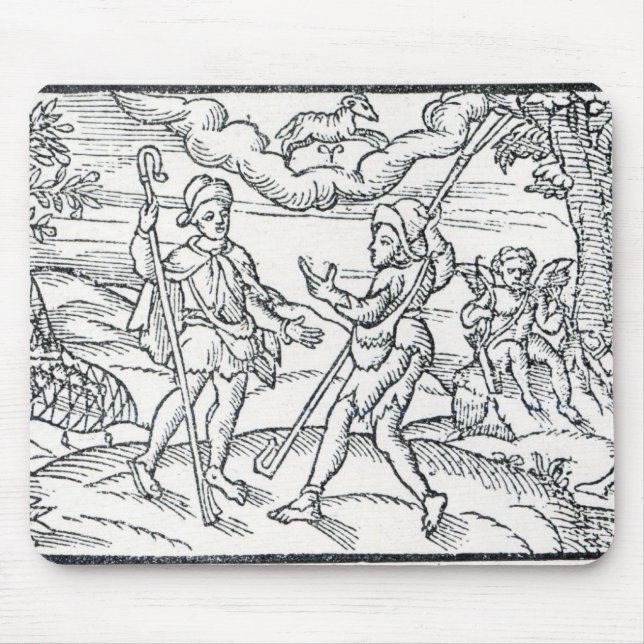 Mousepad Mês de março, 'do Shepheardes Calendar (Frente)