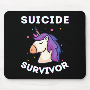 Mousepad Mês de Prevenção à Conscientização do Unicórnio So