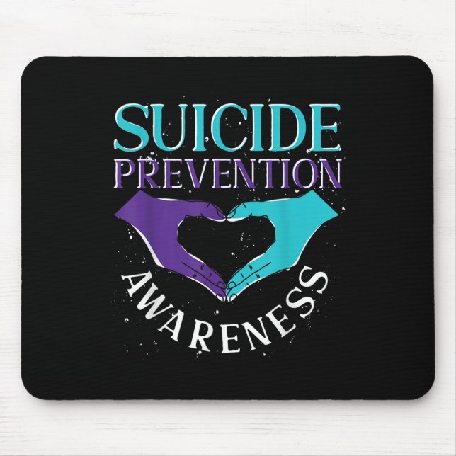 Mousepad Mês de Prevenção ao Suicídio Saúde Mental Prevençã (Frente)