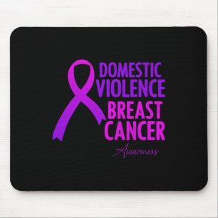 Mousepad Mês De Sensibilização Para A Violência Doméstica E