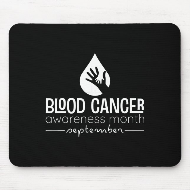 Mousepad mês de sensibilização para o cancer sanguíneo obse (Frente)