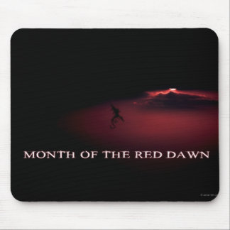 Mousepad Mês do alvorecer vermelho - janeiro - Cedric