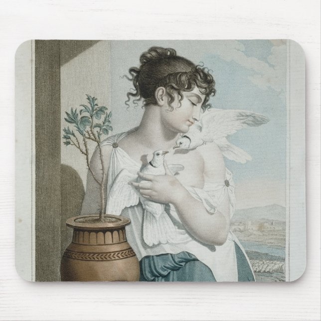 Mousepad Mês germinal, sétimo do calendário republicano (Frente)