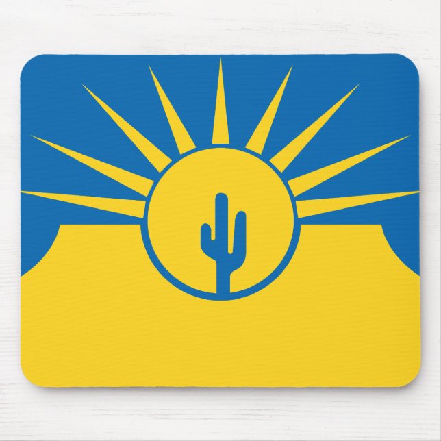 Mousepad Mesa, arizona, bandeira dos Estados Unidos (Frente)