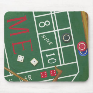 Mousepad Mesa de casino com calça e dispositivo