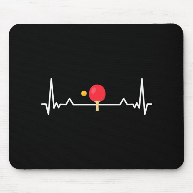 Mousepad Mesa de Tênis divertida (Frente)