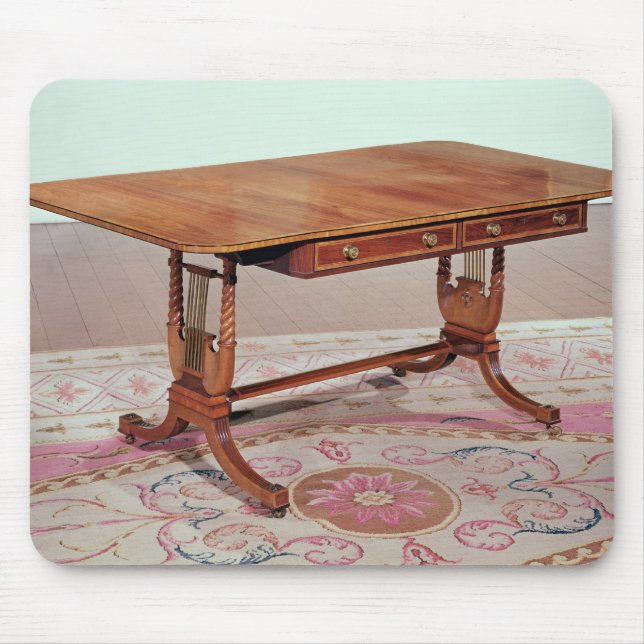 Mousepad Mesa do sofá com pés da harpa por Thomas (Frente)