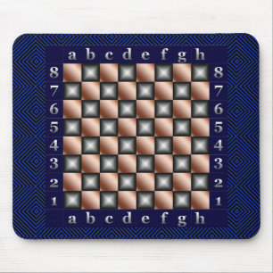 Mousepad Mesa moderna de xadrez