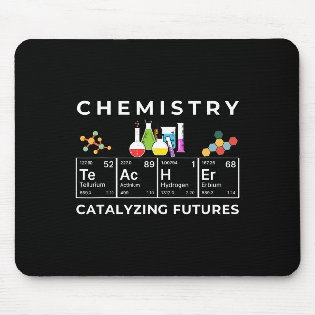 Mousepad Mesa Periódica do Educador Catalyst do Professor d (Frente)