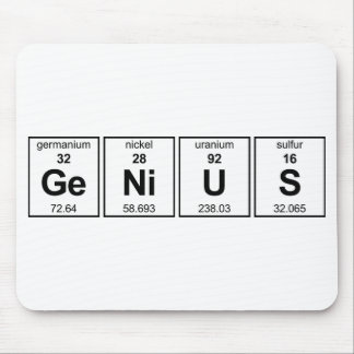 Mousepad Mesa periódica GeNiUS