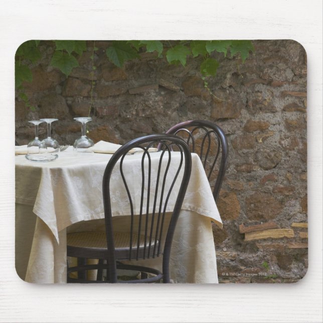 Mousepad mesa romântica para dois (Frente)