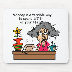 Mousepad Meses Humor
