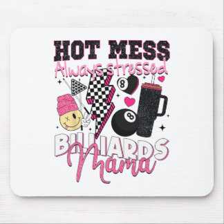 Mousepad Mess quente sempre ressaltou Billiard Mama Mama D