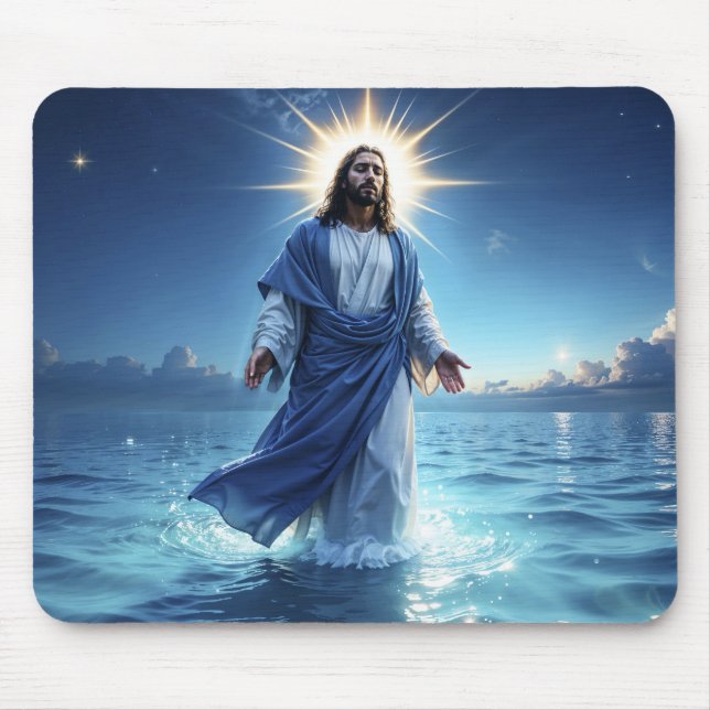 Mousepad Messias Jesus Cristo, graça e arte sereníssima (Frente)