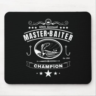 Mousepad Mestrado em Pesca Iter Champion Presente masculino