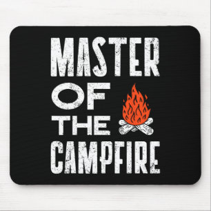 Mousepad Mestre Da Camiseta De Acampamento Do Papai Acampan