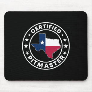 Mousepad Mestre de Churrasco Certificado Texano Churrasco T