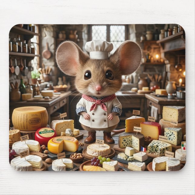 Mousepad Mestre Queijo Rato (Frente)