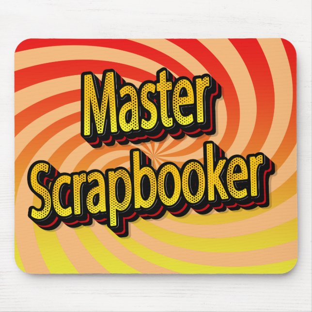 Mousepad "Mestre Scrapbooker" (Frente)