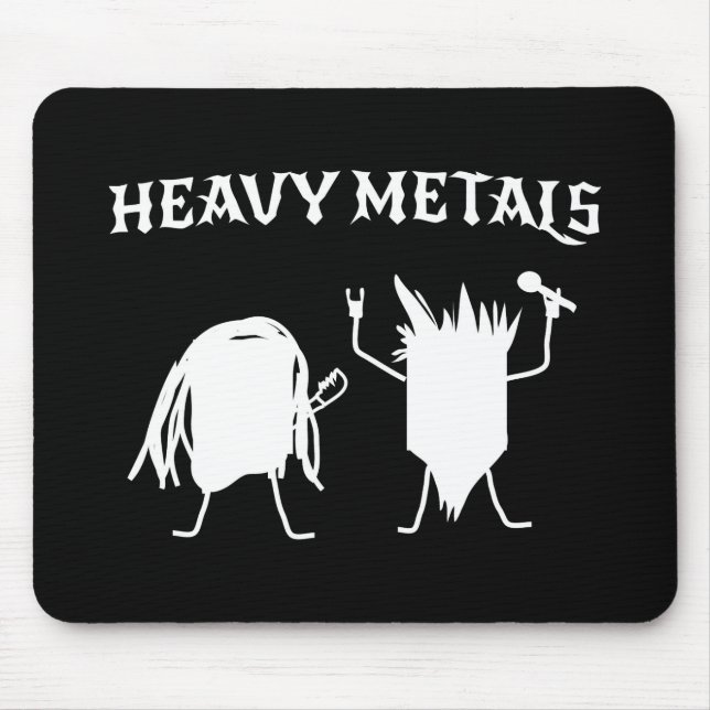 Mousepad Metais pesados (Frente)