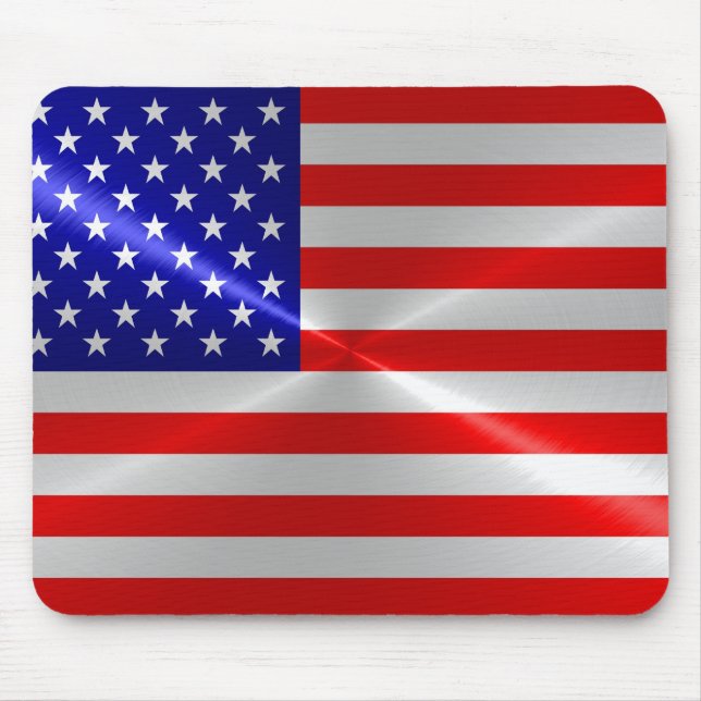 Mousepad Metálico de Sinalizador Americano (Frente)