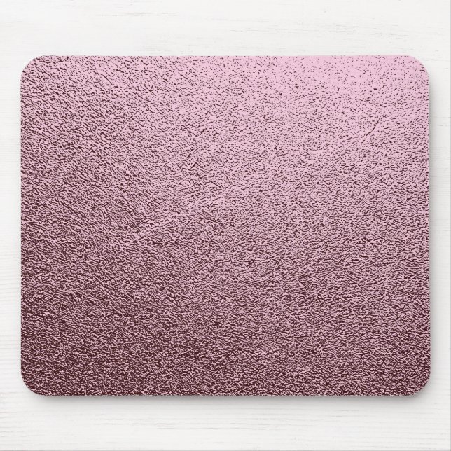 Mousepad Metálico Dourado cor-de-rosa (Frente)