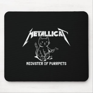 Mousepad Metallicat Meowster Of Purpets - Funny Cat 1