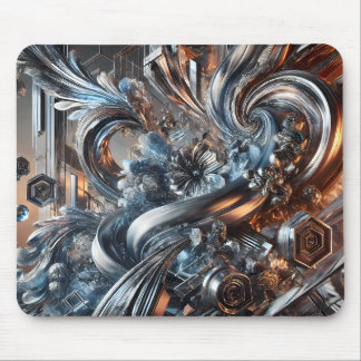Mousepad Metallische Strömungen