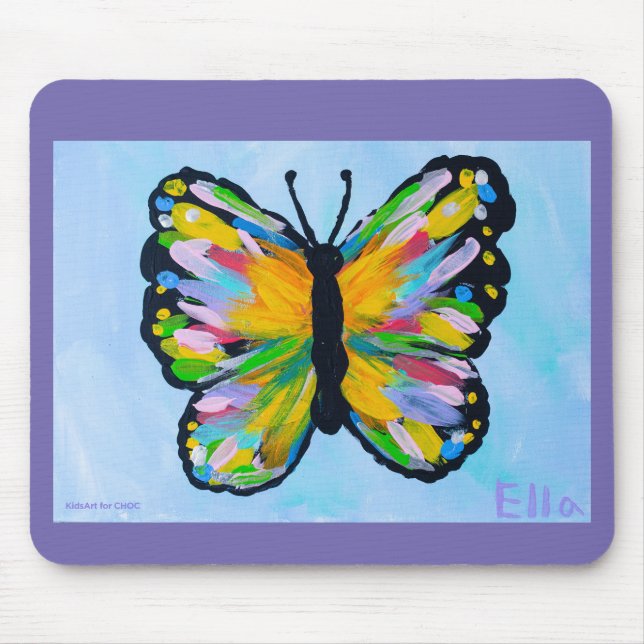 Mousepad Metamorfose - Crianças Arte para COC (Frente)