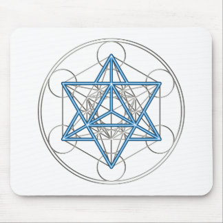 Mousepad Metatrons cubo - Merkaba estrela Tetraeder -
