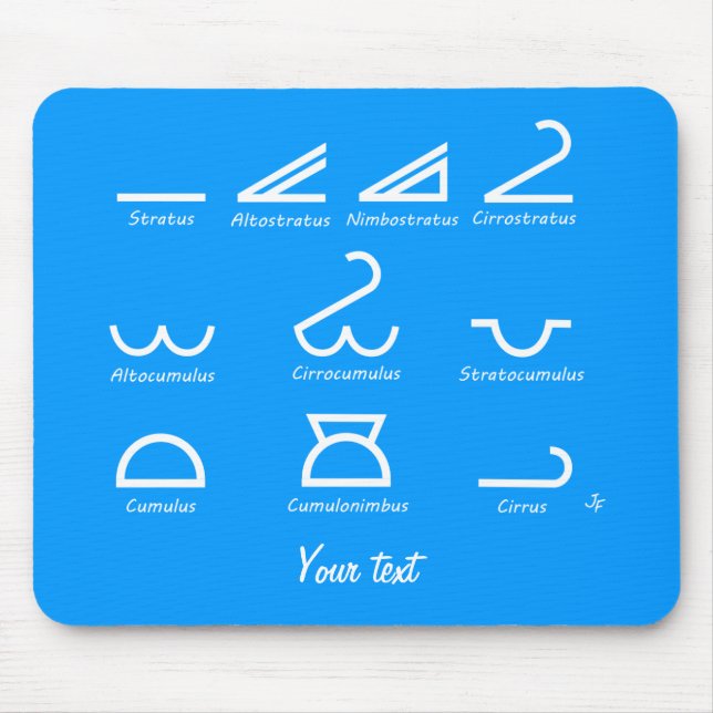 Mousepad Meteorologia (Frente)