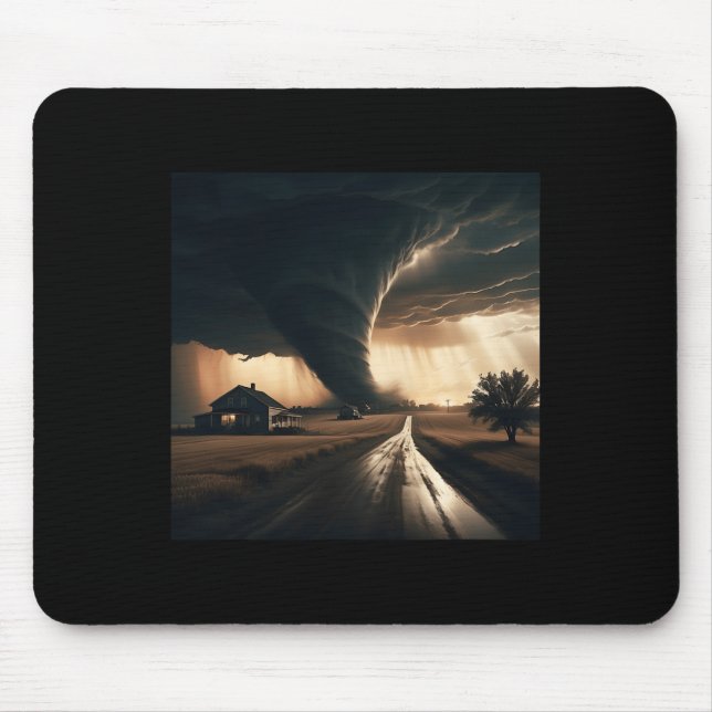 Mousepad Meteorologista do tempo Chaser Tornado Twister (Frente)
