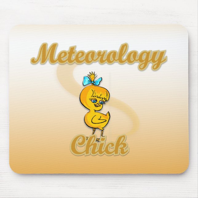 Mousepad Meteorology Chick (Frente)
