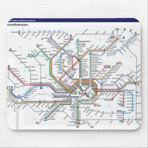 Mousepad Metro de Frankfurt