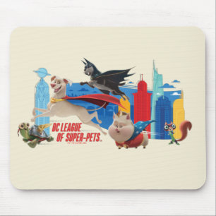 Mousepad Metrópole de patrulhamento Super Pets