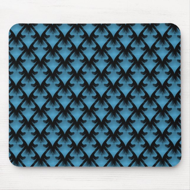 Mousepad Metropolitano Azul-claro vibrante (Frente)