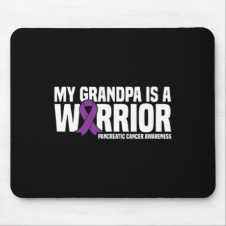 Mousepad Meu avô é um guerreiro Câncer de pâncreas Awarenes