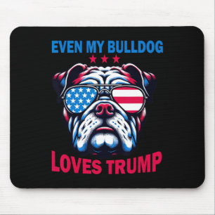 Mousepad Meu Bulldog ama Trump