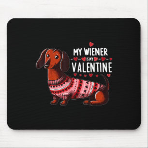 Mousepad Meu Cachorrinho é meu Namorado - Dachshund Fofo no