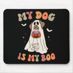 Mousepad Meu Cachorro É Meu Fantasma Fantasma Fantasma Malu