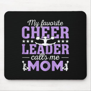 Mousepad Meu Cheerleader Favorito Me Chama Mãe Saúde Mãe Me